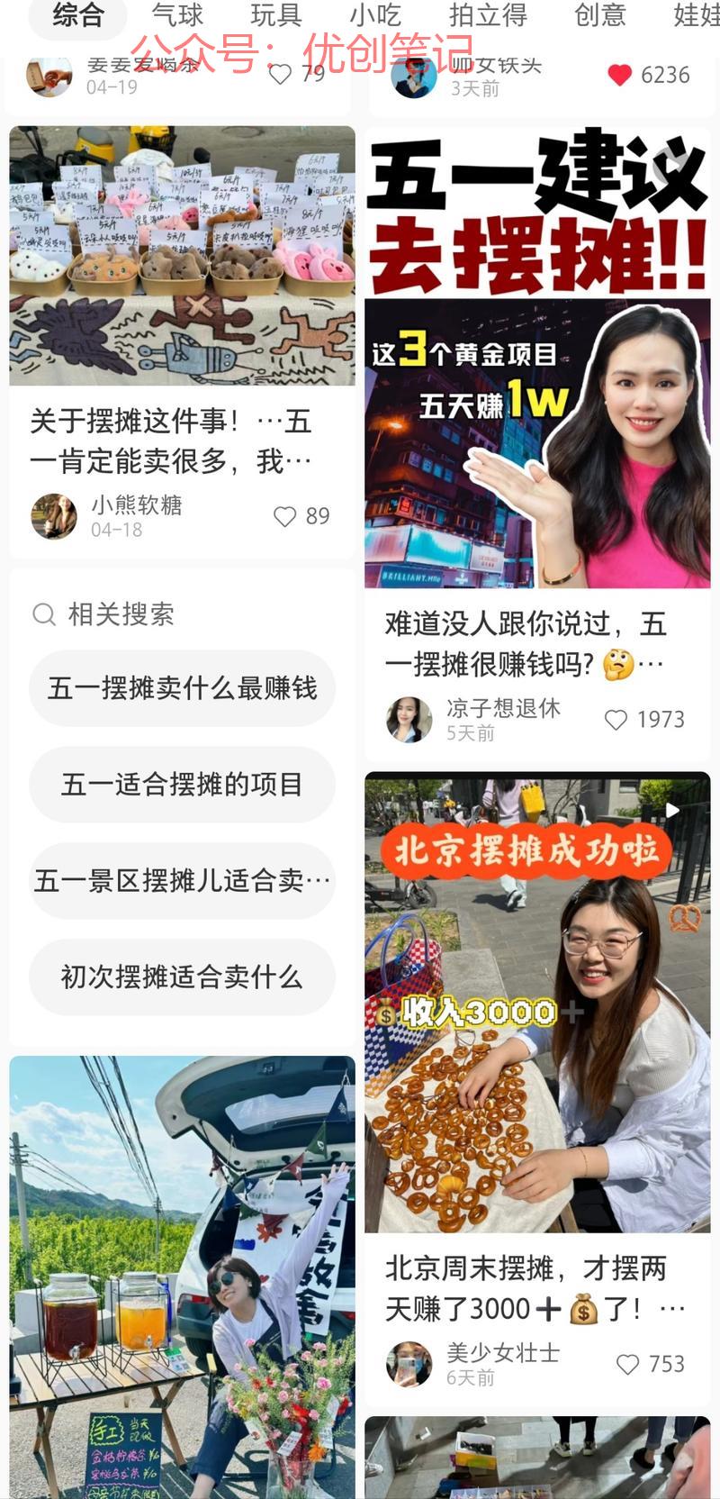 地摊经济依然是流量密码…#情报-搞钱线报📢论坛-网创交流-优创圈